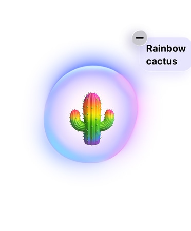 Ένα Genmoji που δημιουργήθηκε με το Apple Intelligence