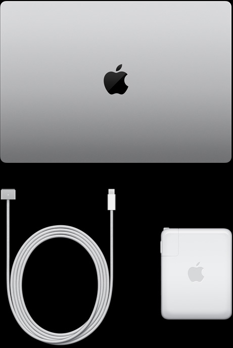 16-inch MacBook Pro, USB-C to MagSafe 3 Cable and 140W USB-C Power Adapter