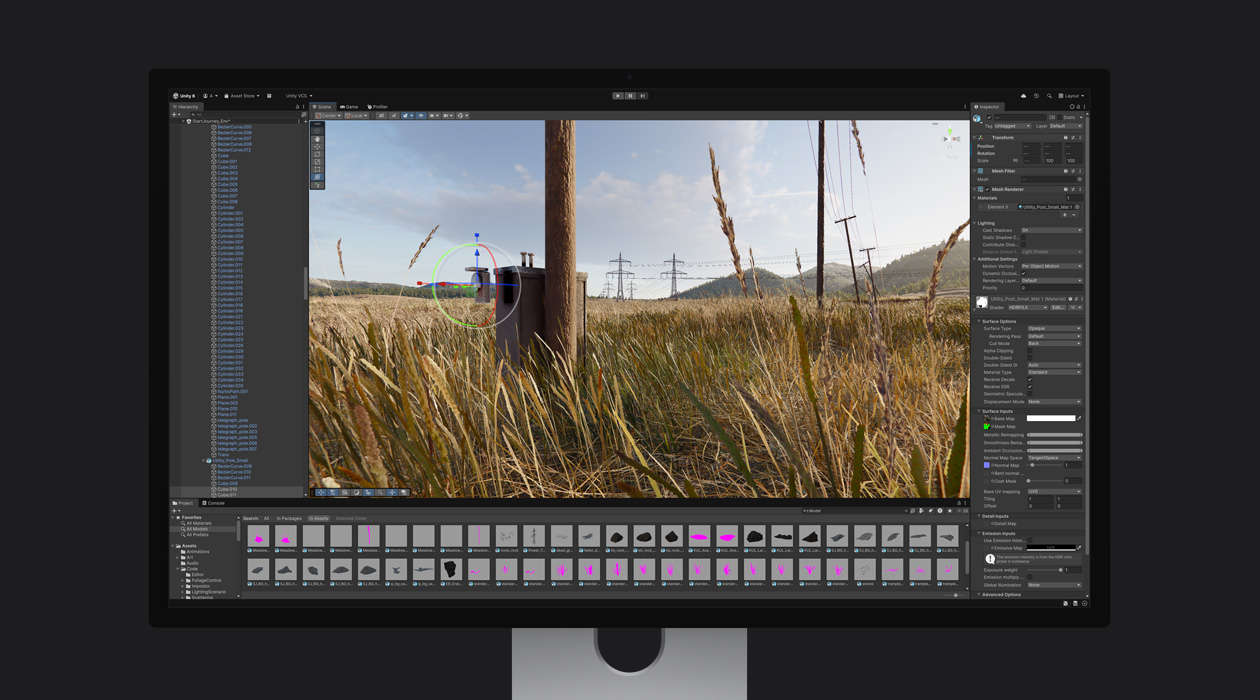 Still of a game development file